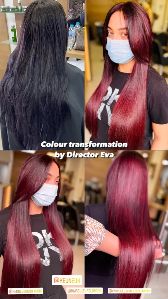 Colour Correction For Dark Hair 01