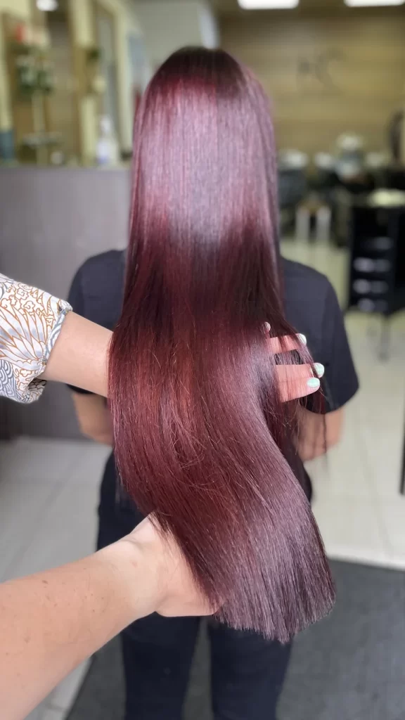 Colour Correction For Dark Hair 03