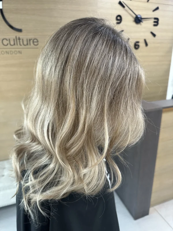 Classic Highlights Used To Refresh Grown Out Colour Adding New Brightness Mid Lengths And Soft Root Transition Hair Culture London